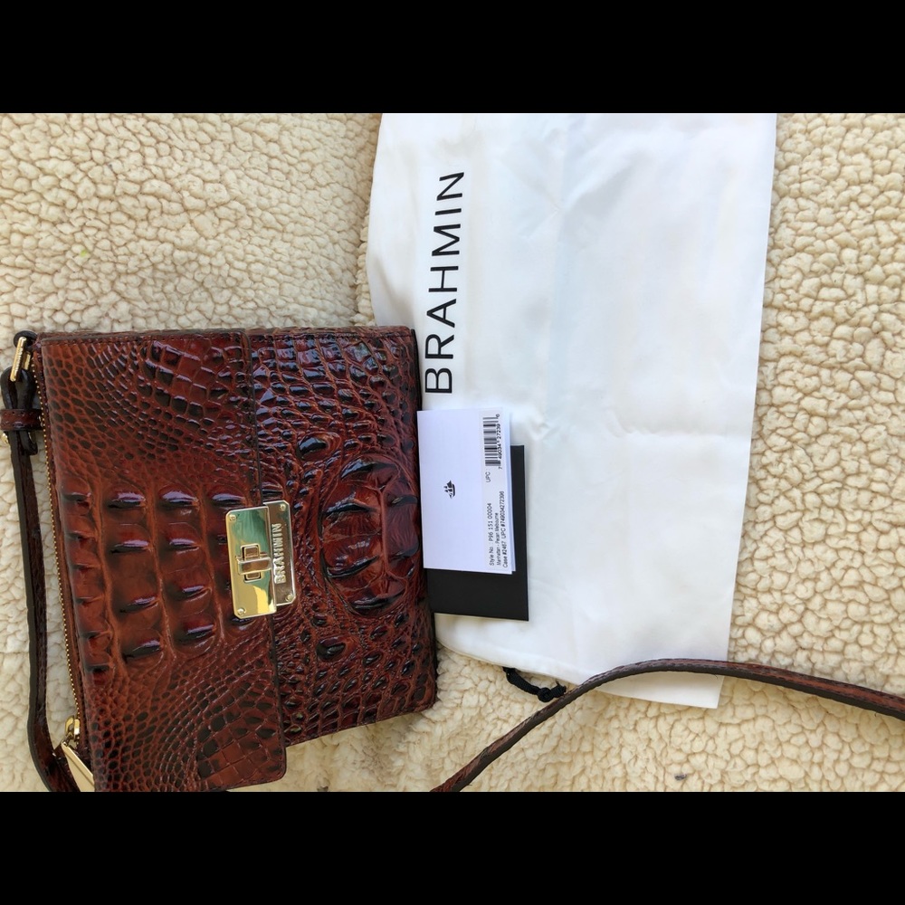 Brahmin crossbody Manhattan Pecan